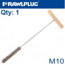 MANUAL WIRE BOTTLE BRUSHES M10 WOODEN HANDLE